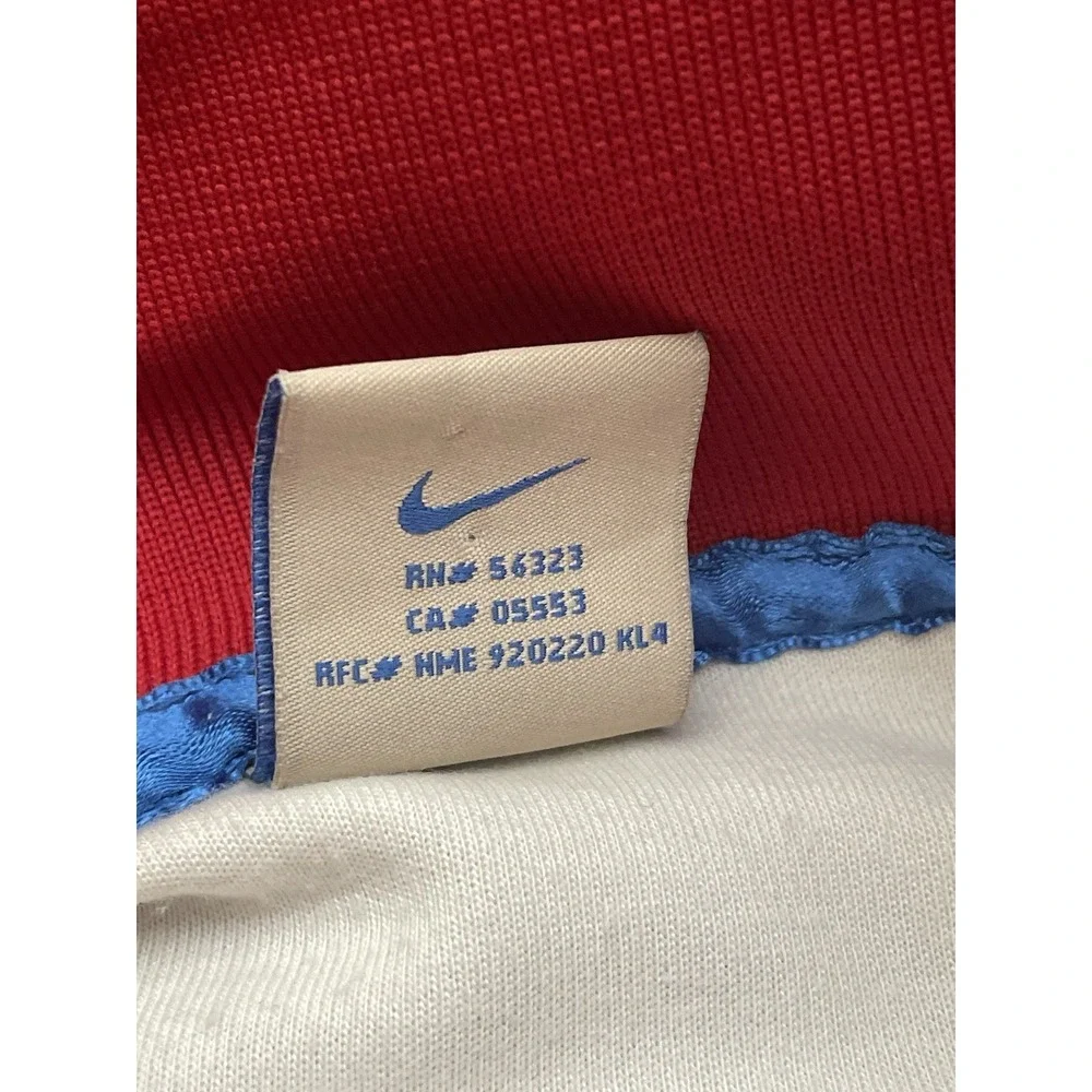 Nike Blue Ribbon Sports BRS Products Full Zip Track Jacket Men's XXL Red / White